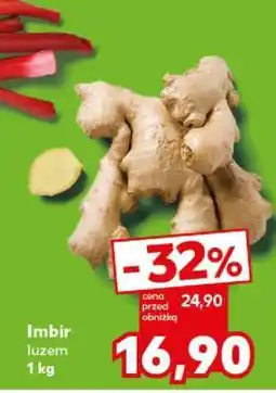 Kaufland Imbir luzem 1 kg oferta