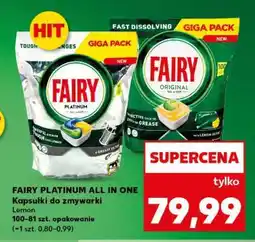 Kaufland FAIRY PLATINUM ALL IN ONE oferta