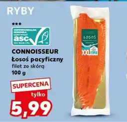 Kaufland CONNOISSEUR Łosoś pacyficzny filet ze skórą 100 g oferta