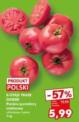 Kaufland Polskie pomidory malinowe oferta