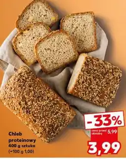 Kaufland Chleb proteinowy 400 g sztuka oferta
