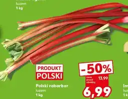 Kaufland Polski rabarbar luzem 1 kg oferta