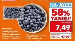 Kaufland Borówki amerykańskie 300 g opakowanie oferta