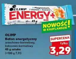 Kaufland OLIMP Baton energetyczny orzechowo-karmelowy, kokosowo-karmelowy oferta