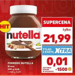Kaufland FERRERO Nutella oferta