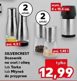 Kaufland SILVERCREST Dozownik na ocet i oliwę lub Tarka lub Młynek do przypraw oferta