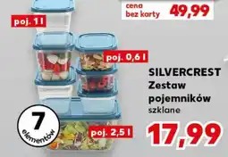 Kaufland SILVERCREST Zestaw pojemników szklane oferta