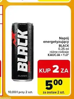 Carrefour Express Napój energetyzujący Black oferta