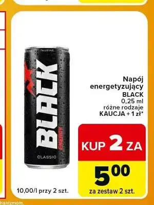Napój energetyzujący Black