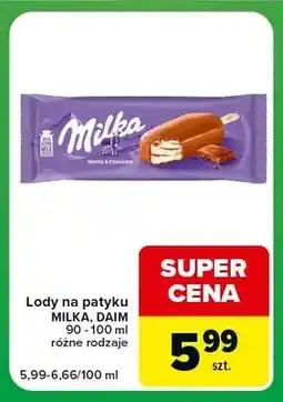 Carrefour Express Lody na patyku Daim oferta