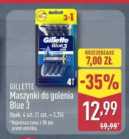ALDI Maszynki do golenia Gillette Blue 3 4-pak oferta