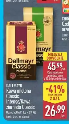 ALDI Kawa mielona Classic Intense Dallmayr oferta