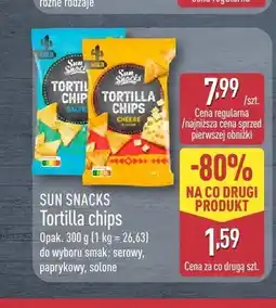 ALDI Tortilla chips Sun Snacks oferta