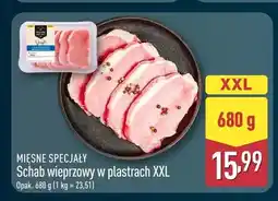 ALDI Schab wieprzowy w plastrach XXL Mięsne Specjały oferta