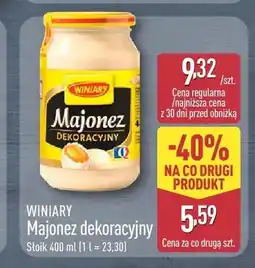 ALDI Majonez dekoracyjny Winiary oferta