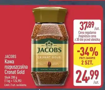 Kawa rozpuszczalna Jacobs Cronat Gold