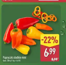ALDI Papryczki słodkie mini oferta