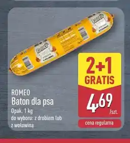 ALDI Baton dla psa Romeo z wołowiną oferta