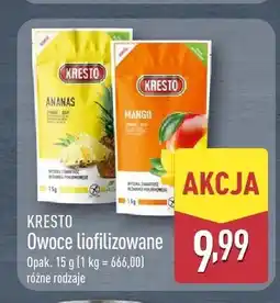 ALDI Owoce liofilizowane Kresto ananas oferta