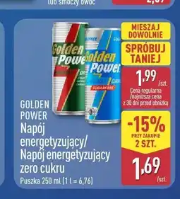 ALDI Napój energetyzujący Golden Power oferta