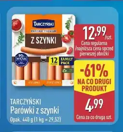 ALDI Parówki z szynki Tarczyński oferta