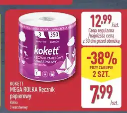 ALDI Ręcznik papierowy Kokett Mega Rolka oferta