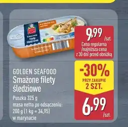 ALDI Smażone filety śledziowe w marynacie Golden Seafood oferta