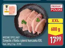 ALDI Sznycle z fileta z piersi kurczaka XXL Mięsne Specjały oferta