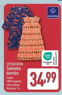 ALDI Sukienka damska UP2FASHION oferta