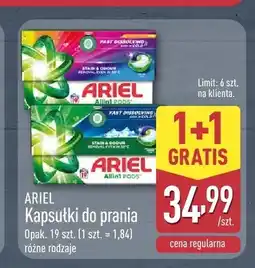 ALDI Kapsułki do prania Ariel Allin1 Pods Color oferta