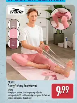 ALDI Elastyczna guma do ćwiczeń Crane oferta
