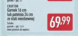 ALDI Garnek ze stali nierdzewnej Crofton 16 cm oferta