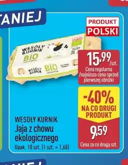 ALDI Jaja z chowu ekologicznego Wesoły Kurnik oferta
