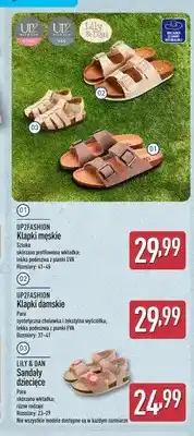 ALDI Klapki męskie UP2Fashion oferta