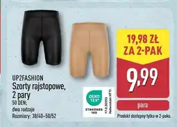 ALDI Szorty rajstopowe UP2FASHION 2-pak oferta
