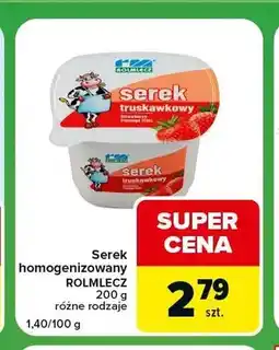 Carrefour Express Serek homogenizowany Rolmlecz oferta