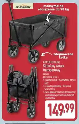 ALDI Składany wózek transportowy Adventuridge oferta
