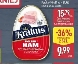 ALDI Szynka konserwowa Krakus oferta
