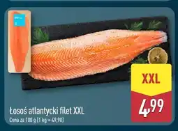 ALDI Łosoś atlantycki filet XXL oferta