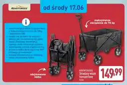 ALDI Składany wózek transportowy Adventuridge oferta