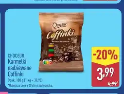 ALDI Karmelki nadziewane Coffinki Choceur oferta