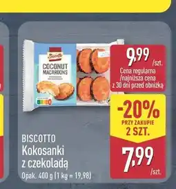 ALDI Kokosanki z czekoladą Biscotto oferta