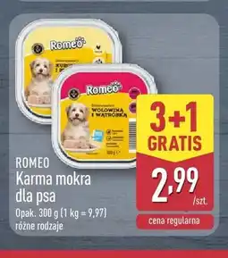 ALDI Karma mokra dla psa Romeo z drobiem oferta
