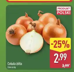 ALDI Cebula żółta polska oferta