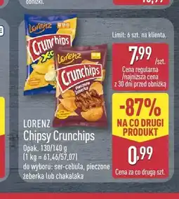 ALDI Chipsy Lorenz Crunchips ser-cebula oferta