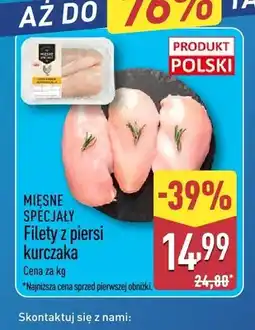 ALDI Filety z piersi kurczaka Mięsne Specjały oferta