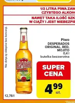 Carrefour Express Piwo Desperados Mojito oferta