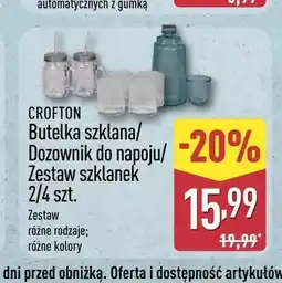 ALDI Butelka szklana Crofton oferta
