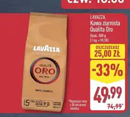 ALDI Kawa ziarnista Lavazza Qualita Oro oferta