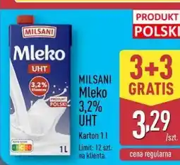 ALDI MILSANI Mleko 3,2% UHT oferta